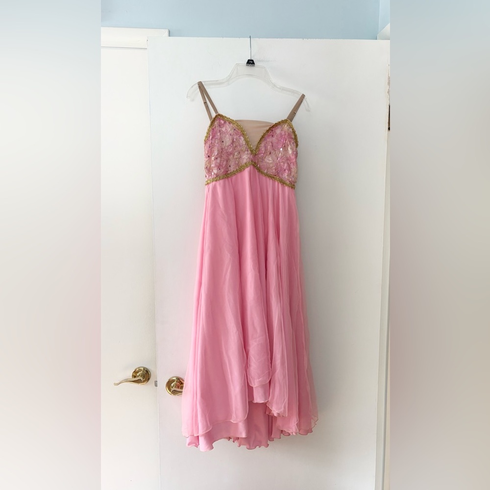 A Wish Come True pink princess ballet dance dress costume adult medium MA